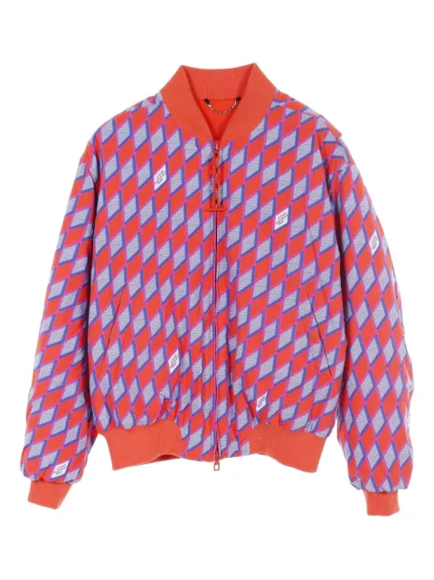 Louis Vuitton Pre-Owned chamarra bomber con motivo Diamond Damier 2010