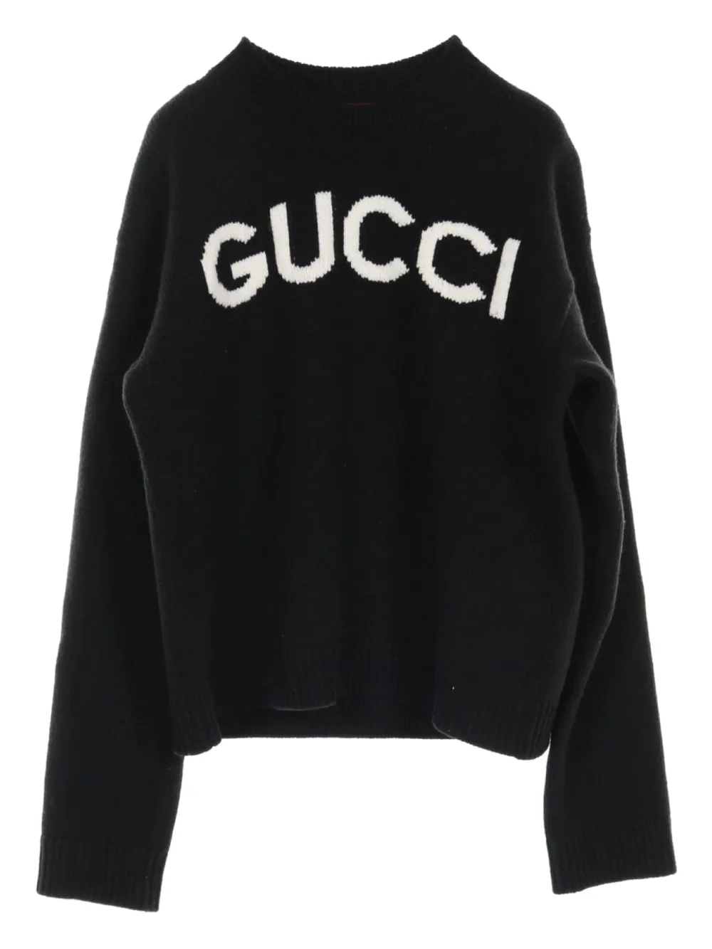 Gucci Pre-Owned Maglione con logo a intarsio anni 2010 | nero | Image 1