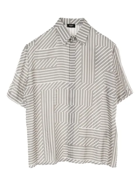 Fendi Pre-Owned 2010s FF Shadow shirt