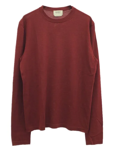 Hermès Pre-Owned 00's fine-knit sweater