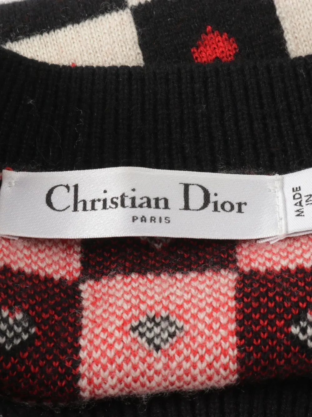 Pre-owned Dior 2010s Amour Sweater In Black