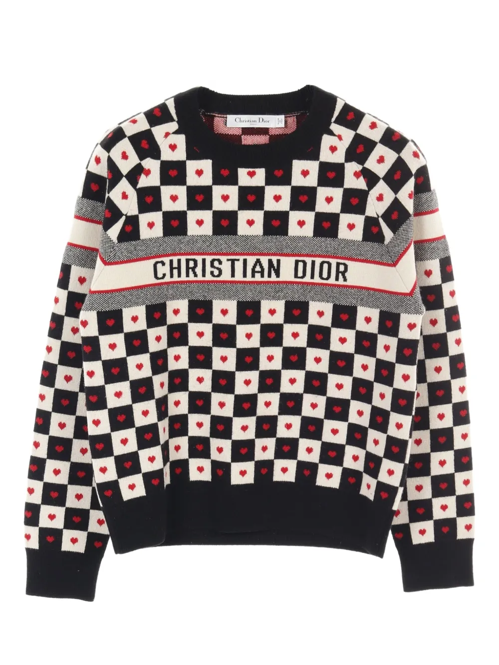 Pre-owned Dior 2010s Amour Sweater In Black