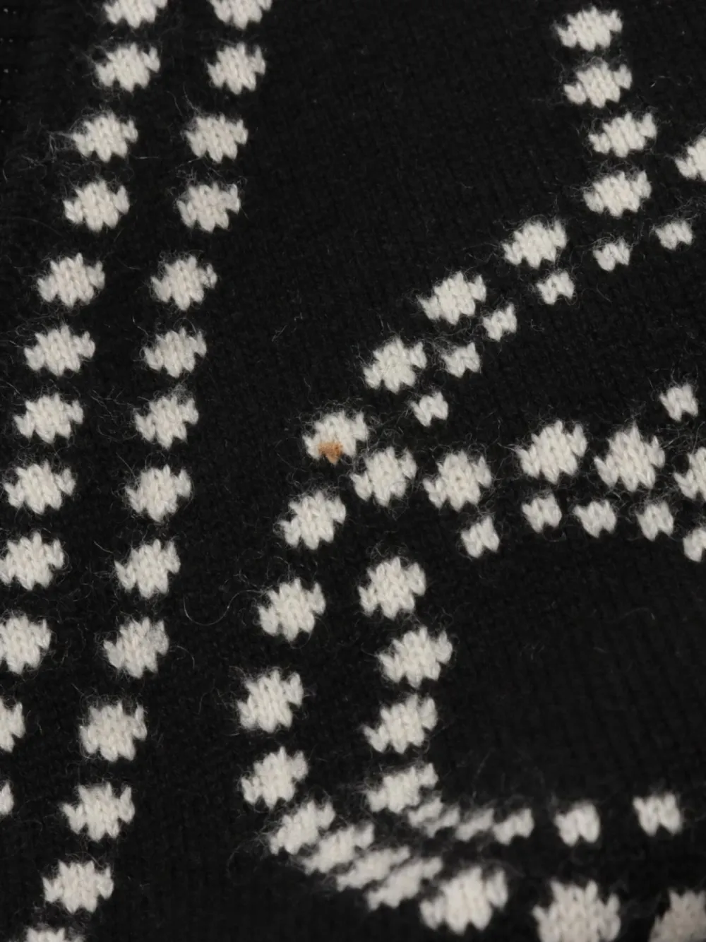 Pre-owned Hermes 2010s Brides De Gala Cardigan In Black