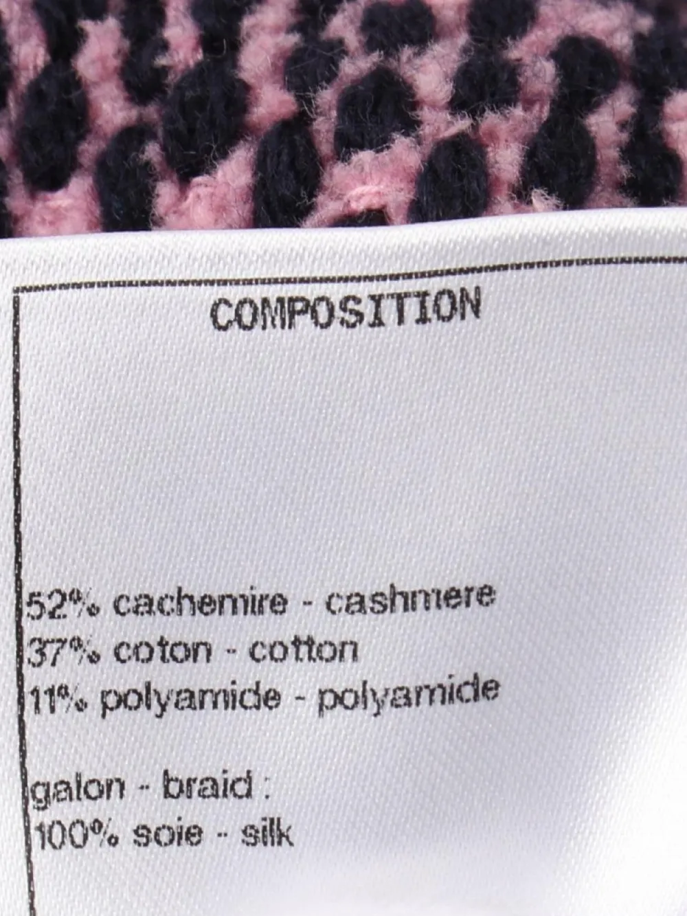 Pre-owned Chanel 1986-1988 Tweed Cardigan In Pink