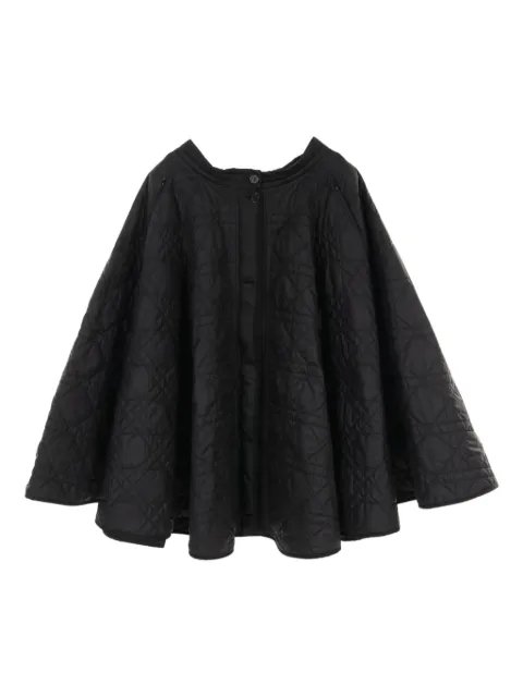Christian Dior Pre-Owned 2010s Microcannage-quilting midi skirt