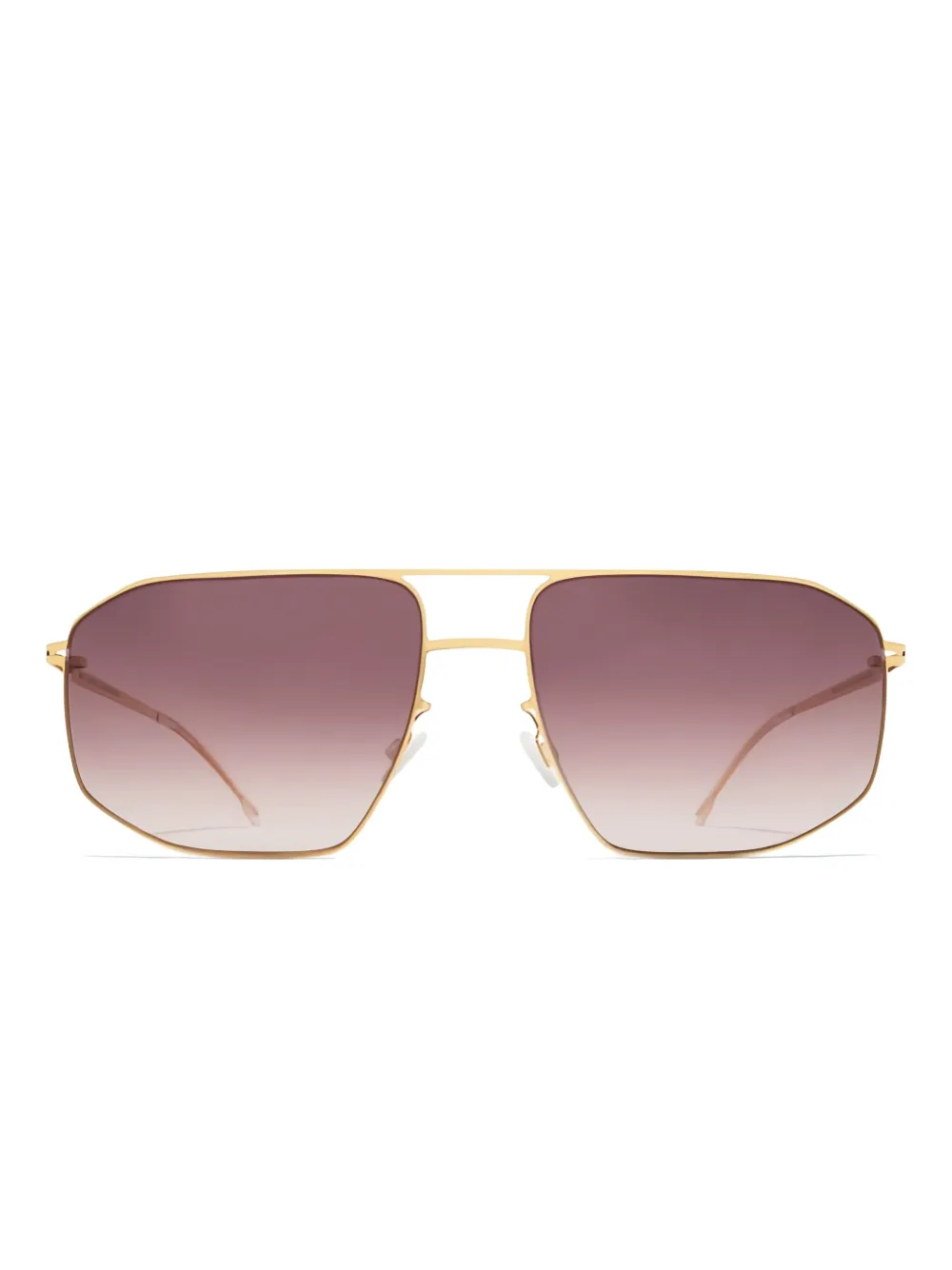 Mykita Santeri geometric-frame sunglasses Goud