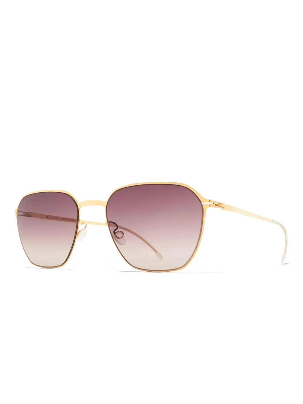 Mykita Anders geometric-frame sunglasses Goud