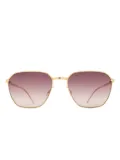Mykita Anders geometric-frame sunglasses - Gold