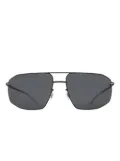 Mykita Santeri geometric-frame sunglasses - Black