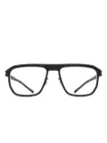 Mykita Walker geometric-frame glasses - Black