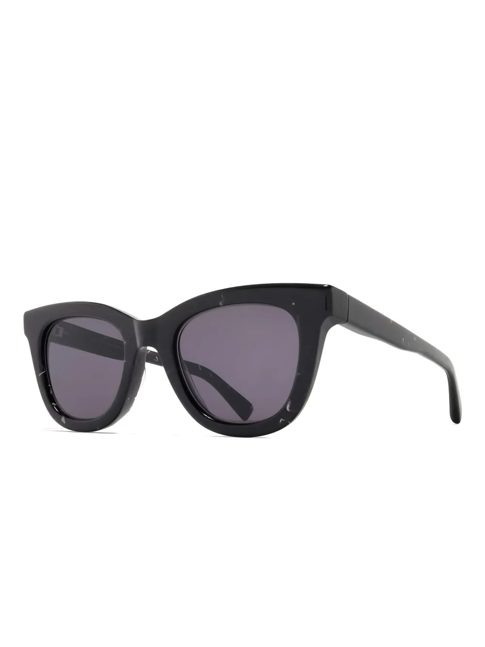 Mykita Laimi marble-effect square-frame sunglasses Zwart