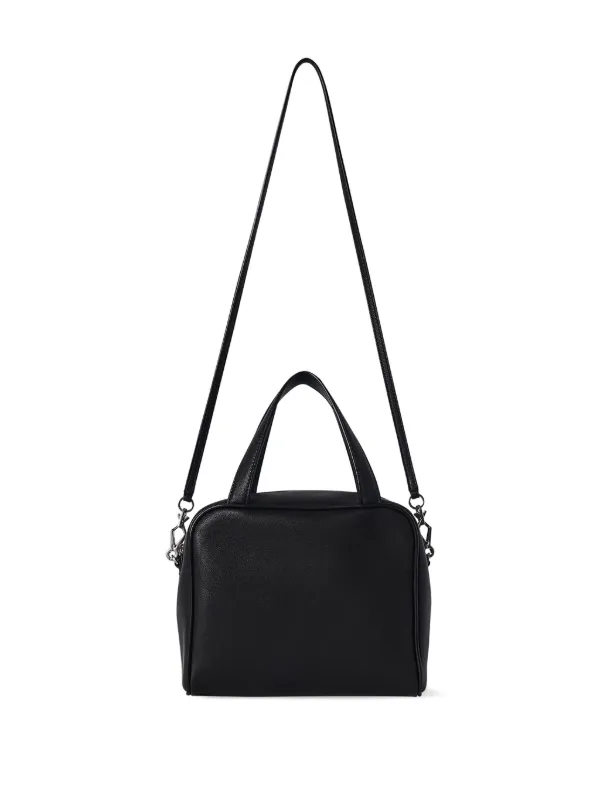 The Row Ray Structured Tote Bag | Black | FARFETCH ID