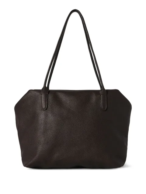 The Row Henri textured shoulder bag