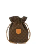 Céline Pre-Owned 1990-2000s Macadam pouch bag - Brown