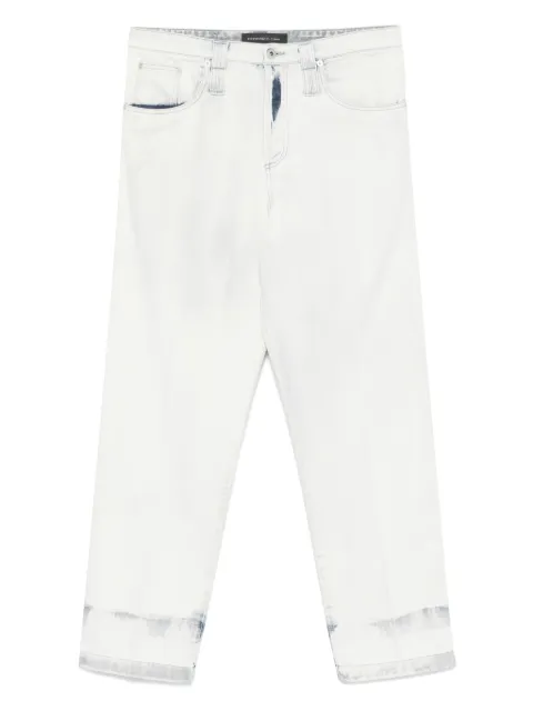 FEDERICO CINA jeans con efecto blanqueado