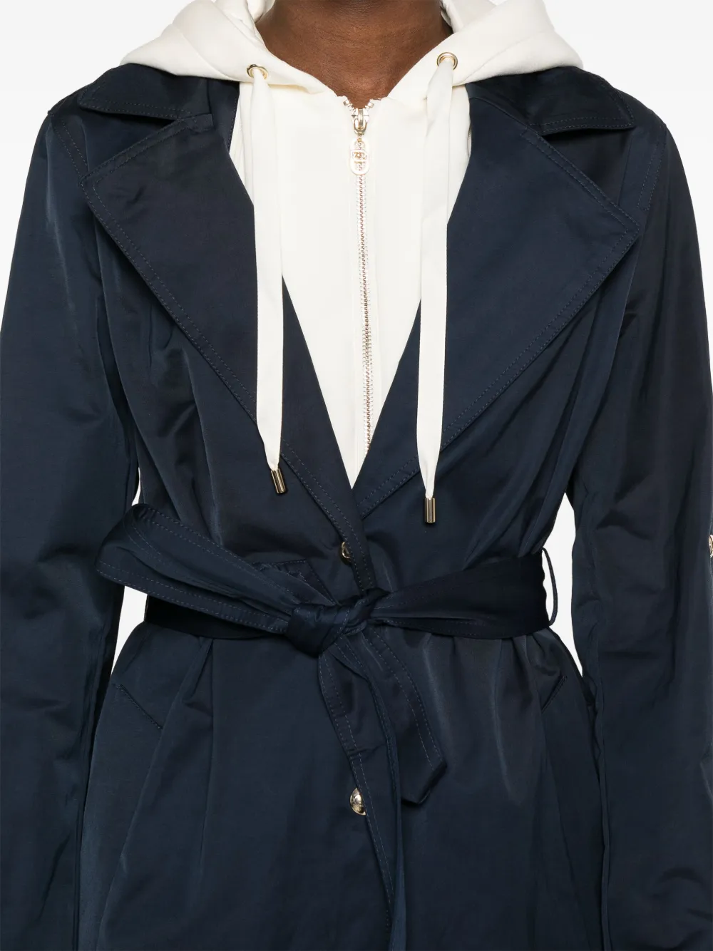 LIU JO Jas met capuchon Blauw