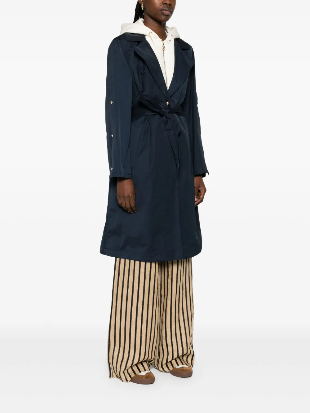 LIU JO Jas met capuchon Blauw