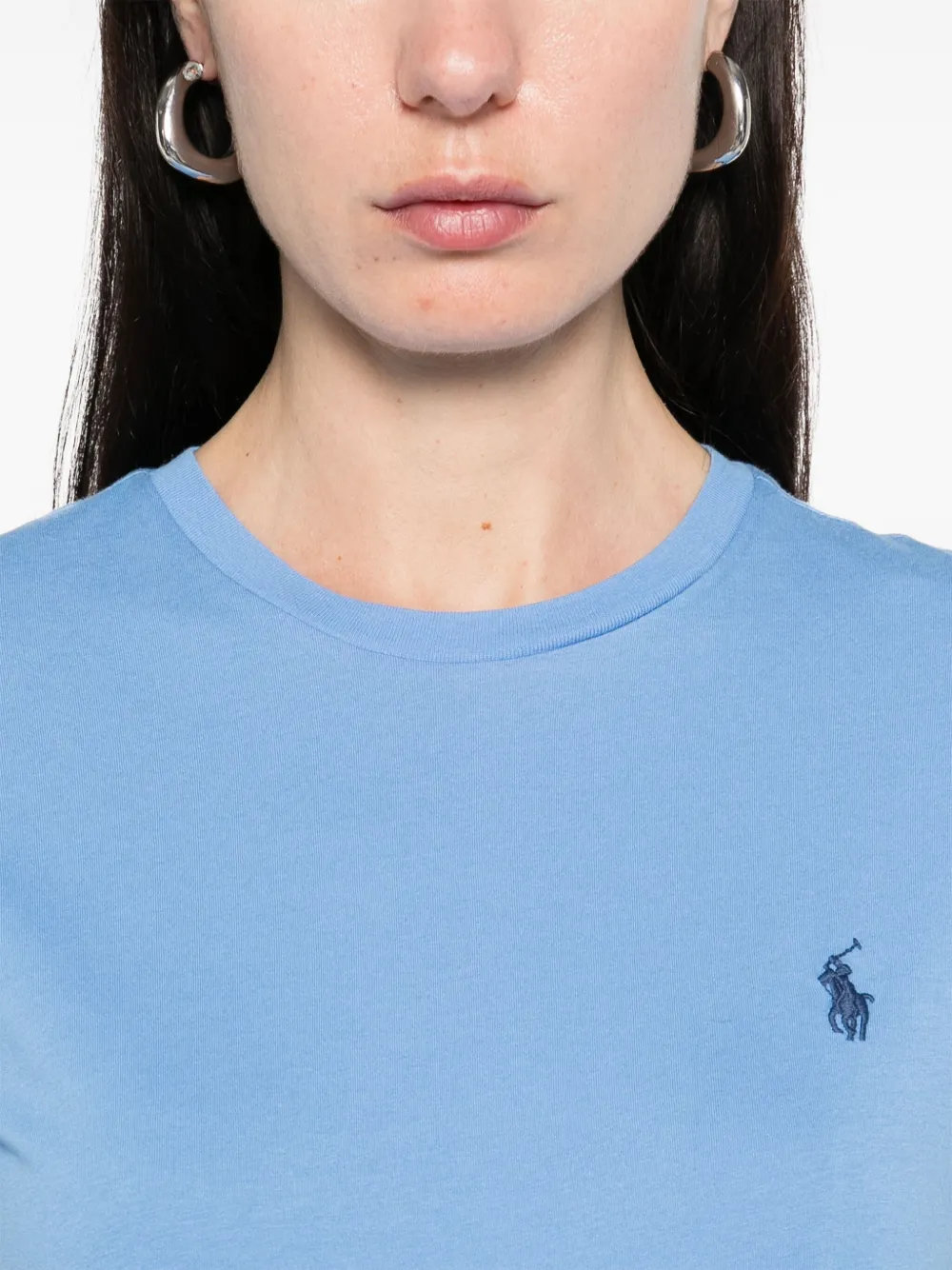 Polo Ralph Lauren T-shirt met borduurwerk Blauw