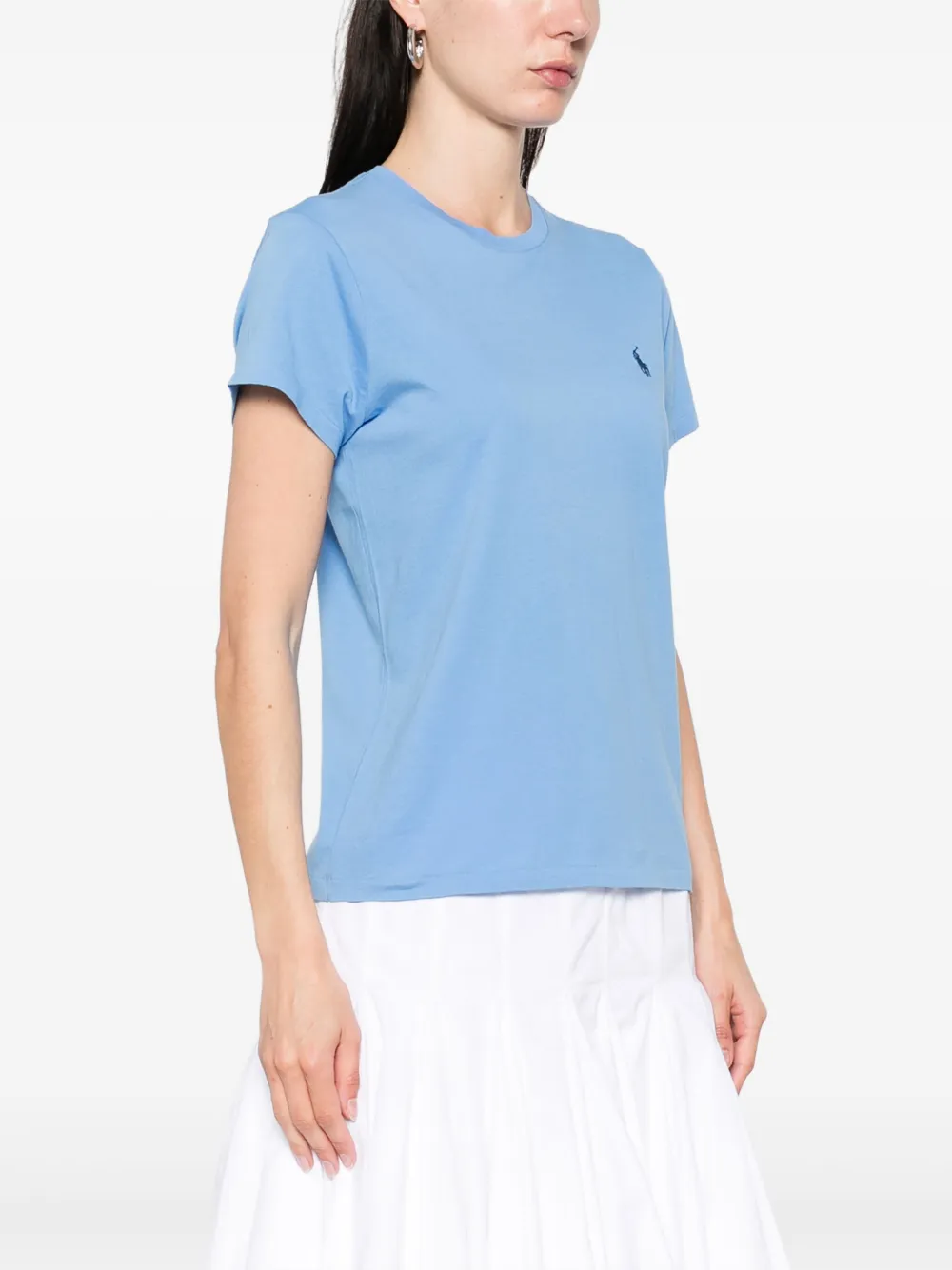Polo Ralph Lauren T-shirt met borduurwerk Blauw