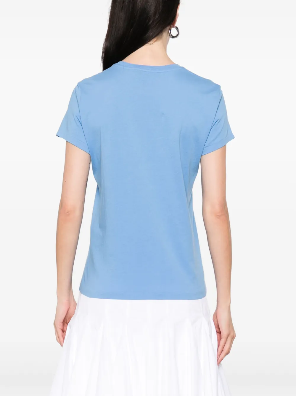 Polo Ralph Lauren T-shirt met borduurwerk Blauw