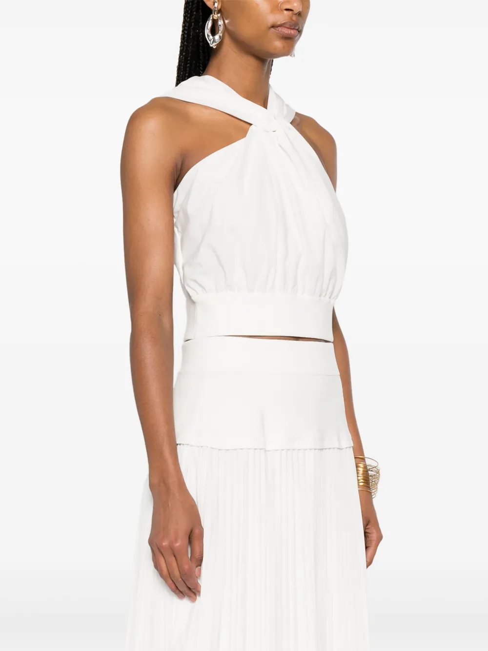 Shop Simkhai Wynonna Top In White