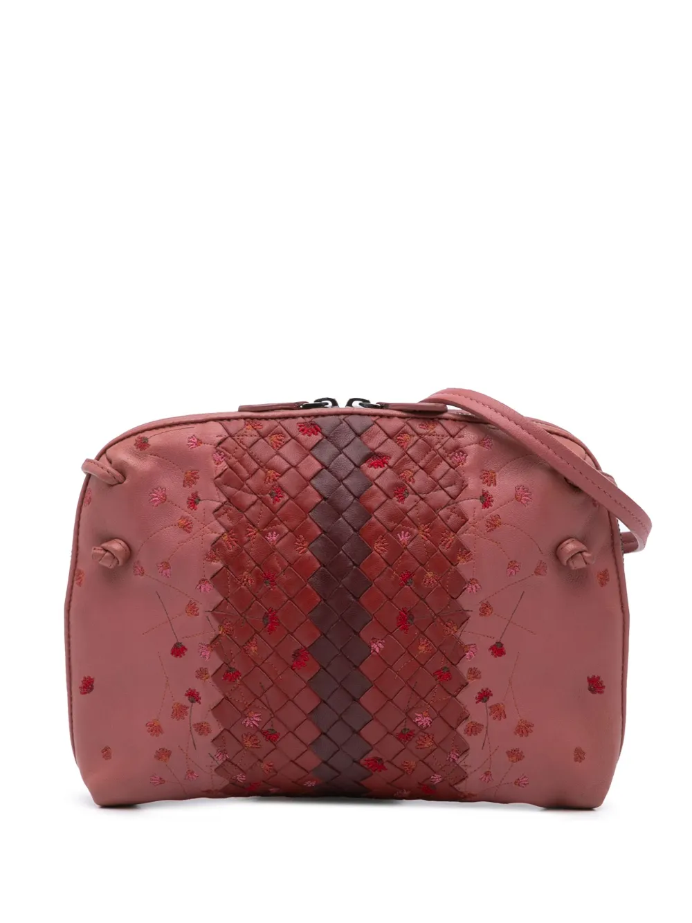 2012-2024 Medium Intrecciato Trimmed Nappa Nodini crossbody bag