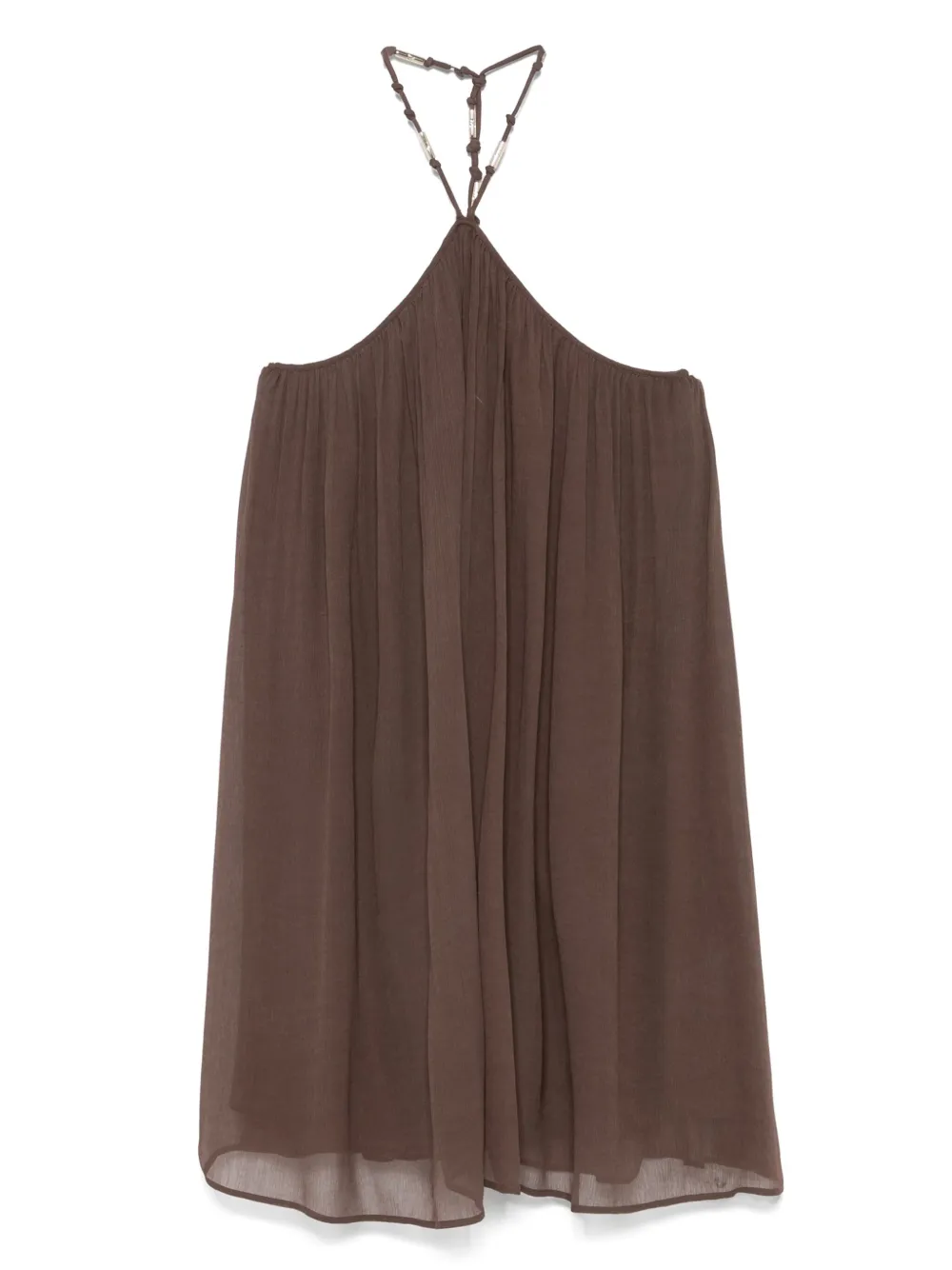 PATRIZIA PEPE HALTERNECK MINI DRESS 