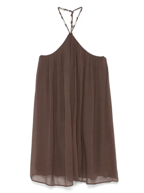Patrizia Pepe halterneck mini dress