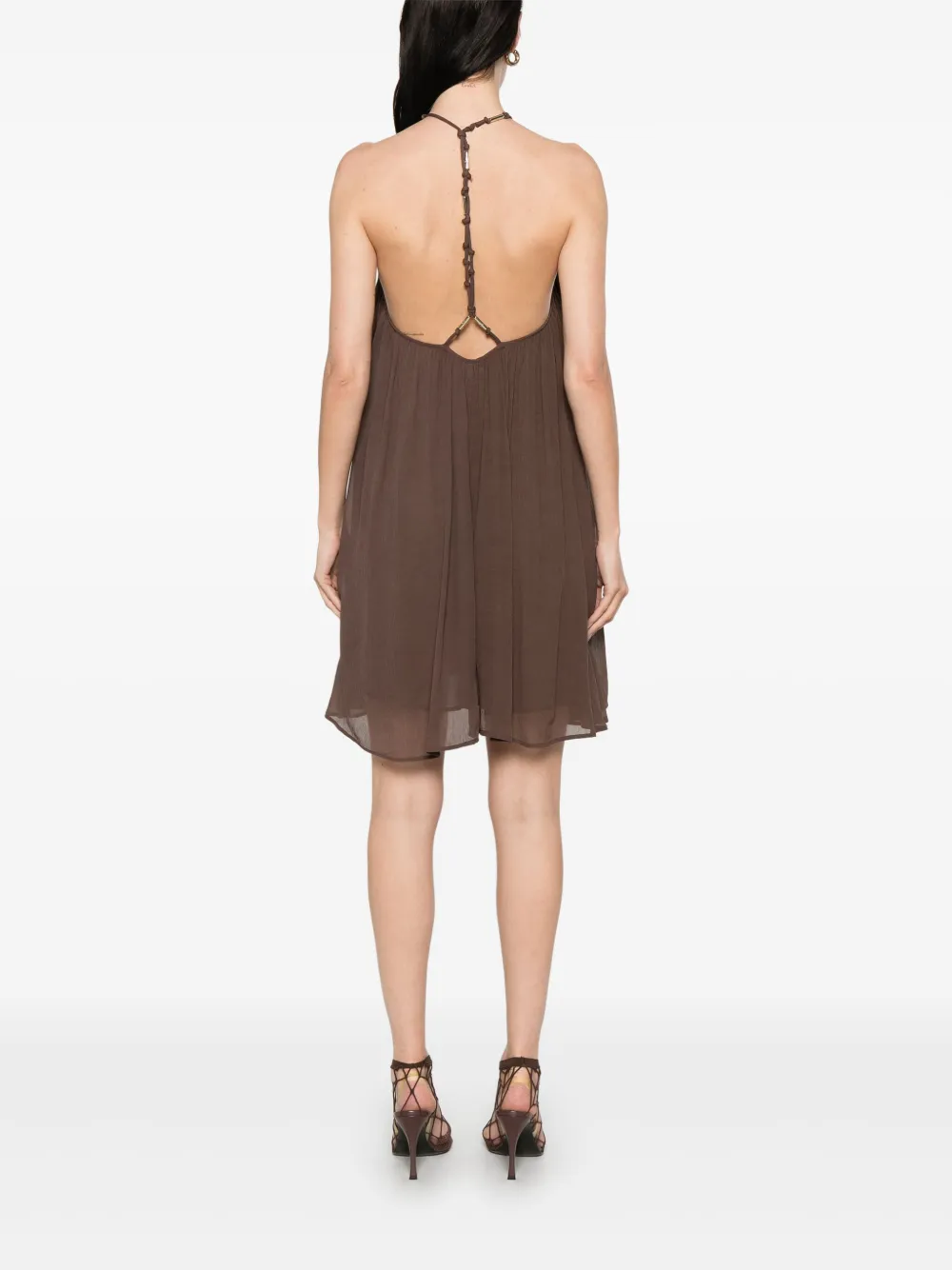 PATRIZIA PEPE HALTERNECK MINI DRESS 