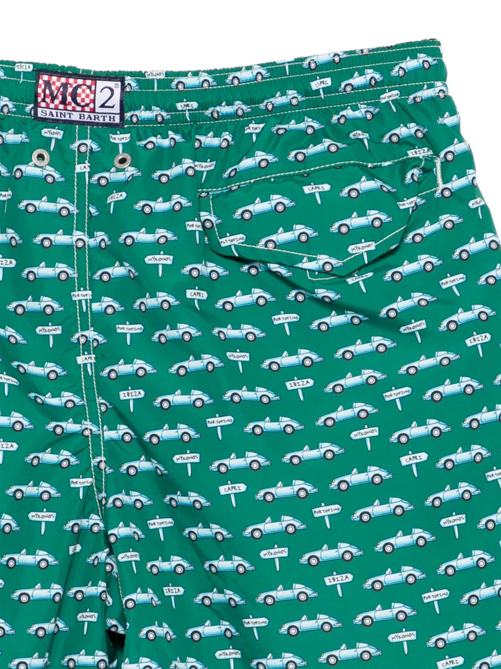 MC2 Saint Barth Kids shorts de playa Jean Lightning | Trajes de baño y shorts de playa | Image 2