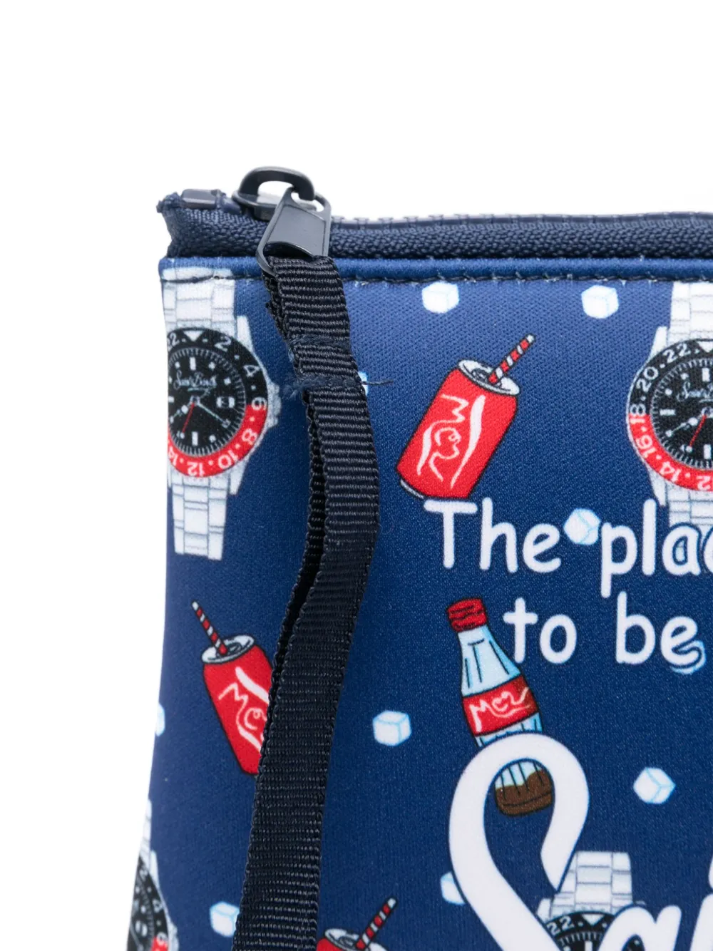 Mc2 Saint Barth Aline Makeup Bag In Blue