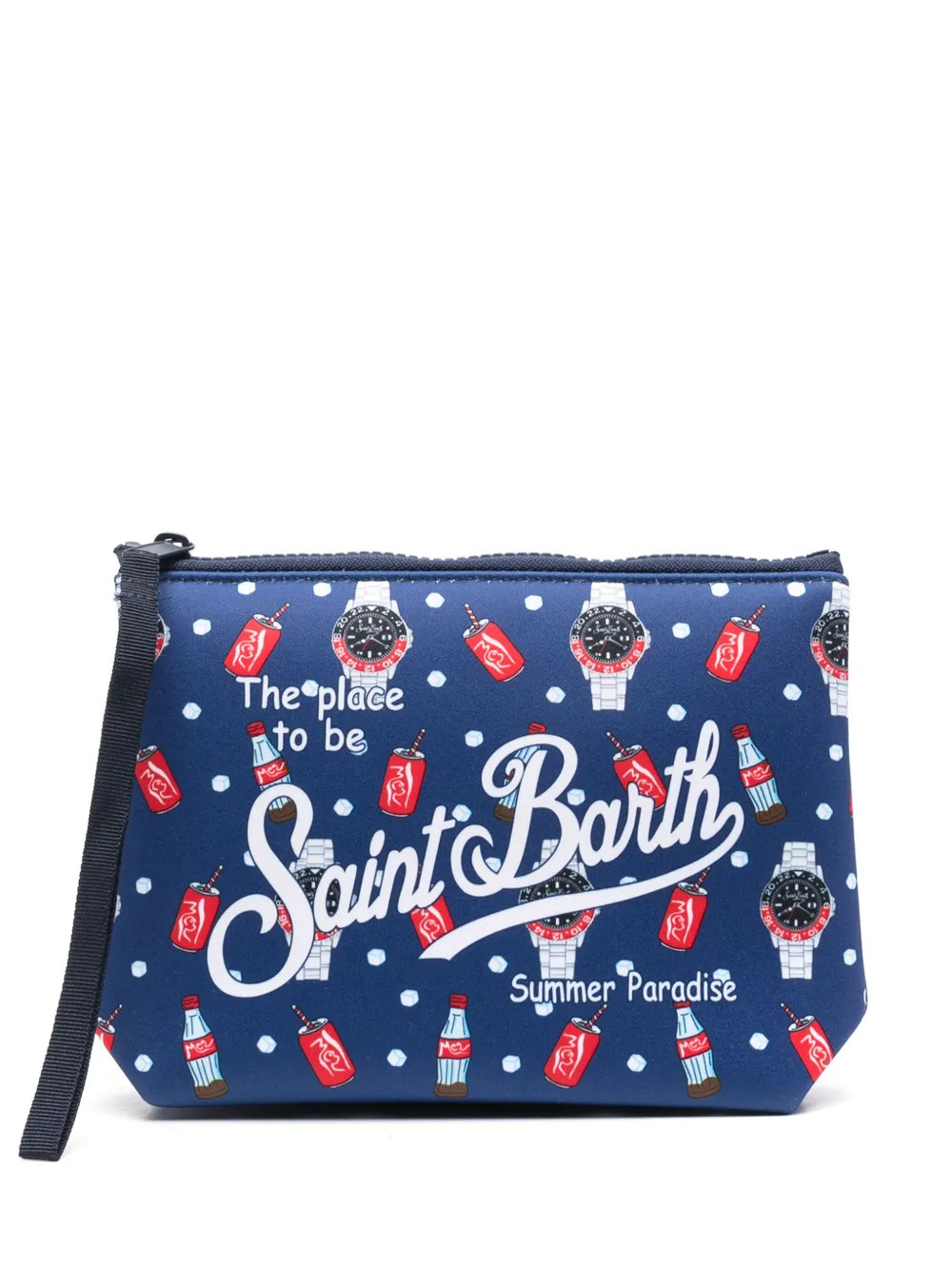 MC2 Saint Barth Aline makeup bag | Blue | Image 1