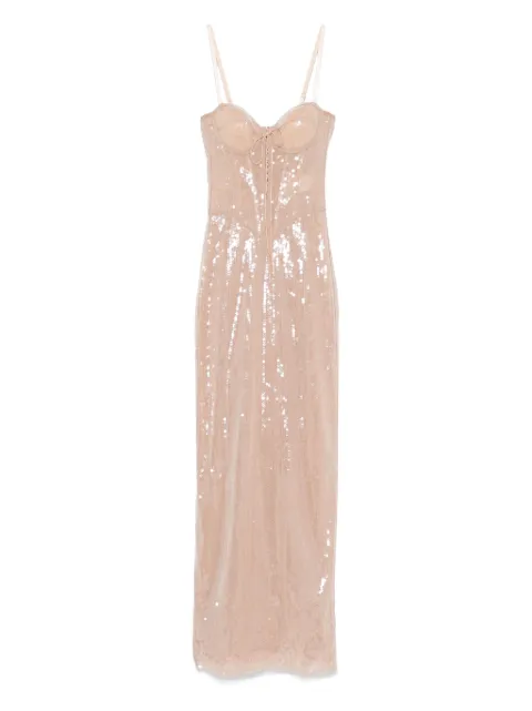 Giuseppe Di Morabito sequinned maxi dress