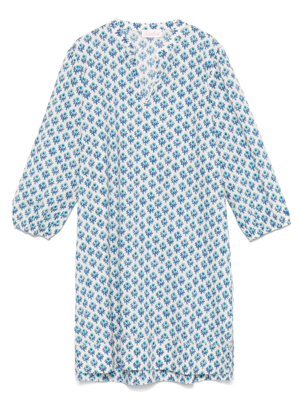 MC2 Saint Barth Kids Jumeira ワンピース - ホワイト MC2 Saint Barth Kids Jumeira ワンピース - ホワイト