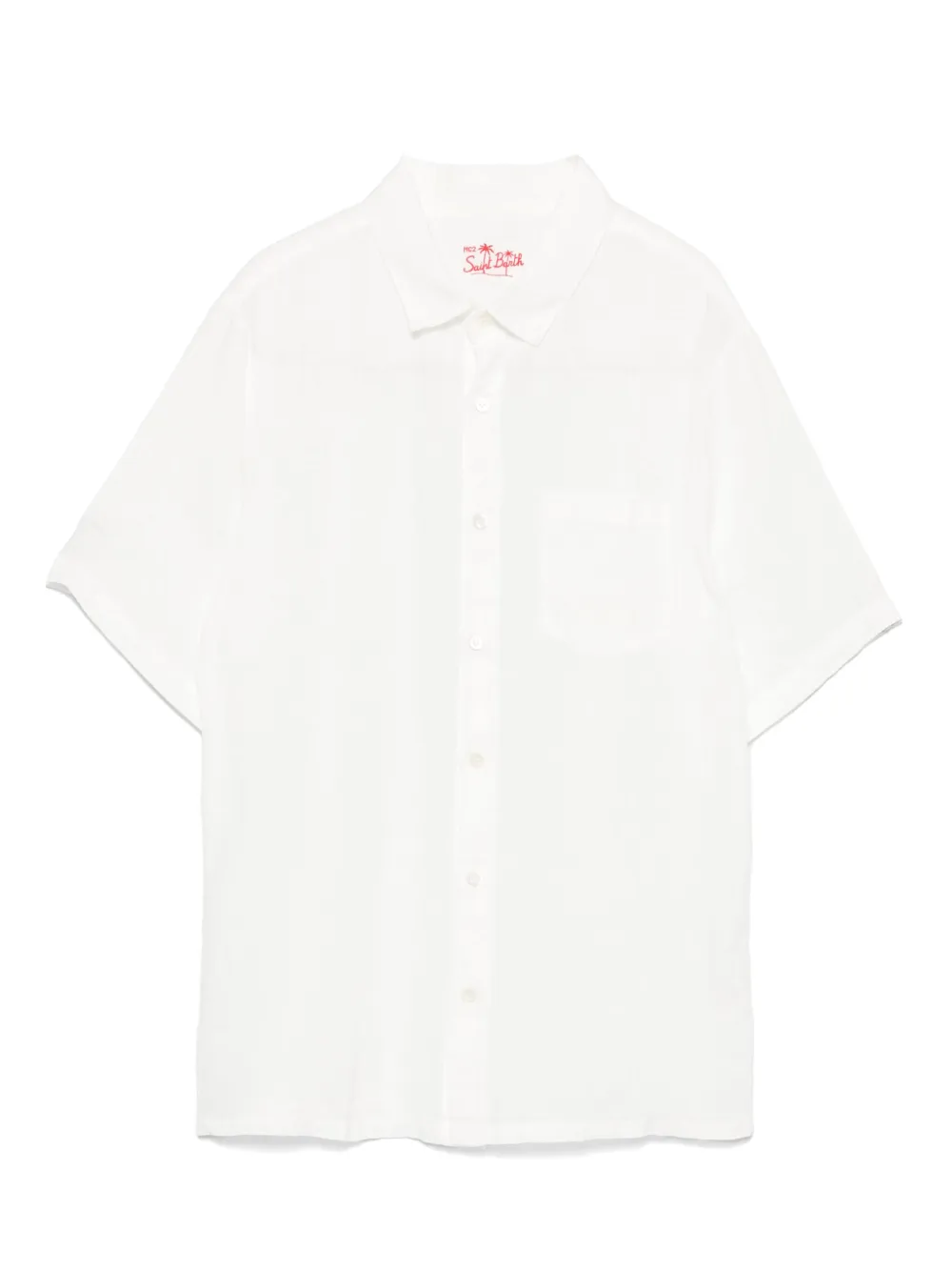 MC2 Saint Barth Kids Sifnos shirt Wit