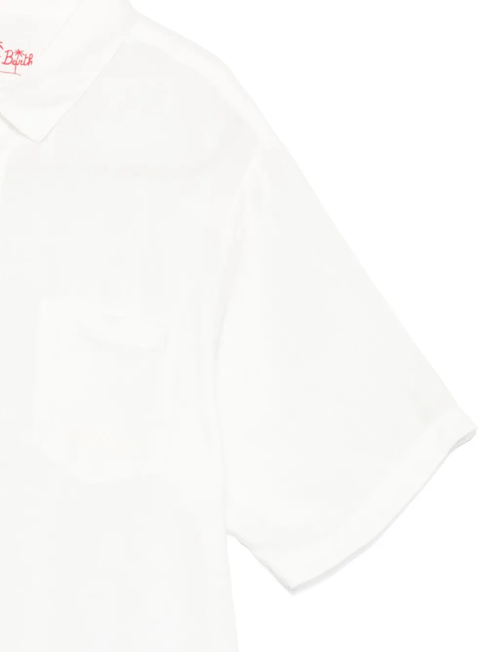 MC2 Saint Barth Kids Sifnos shirt Wit