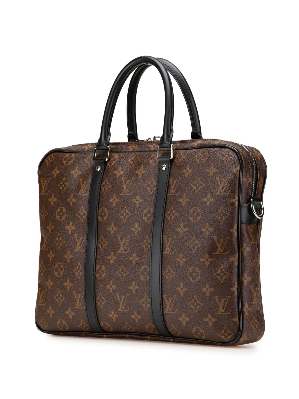 Louis Vuitton Pre-Owned bolsa Monogram Macassar Porte Documents Voyage 2021-2024 | Estilos de archivo | Image 2