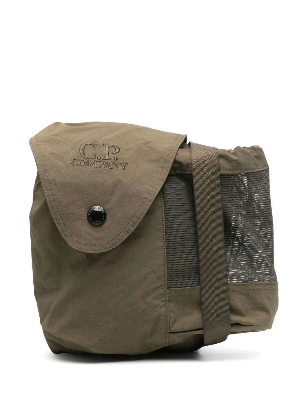 C.P. Company mochila tipo mensajero con cierre autoadherente | verde | Image 1