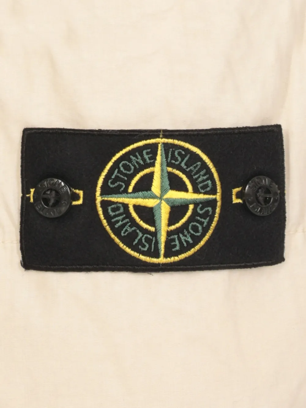 Stone Island Cargo broek met logopatch Beige