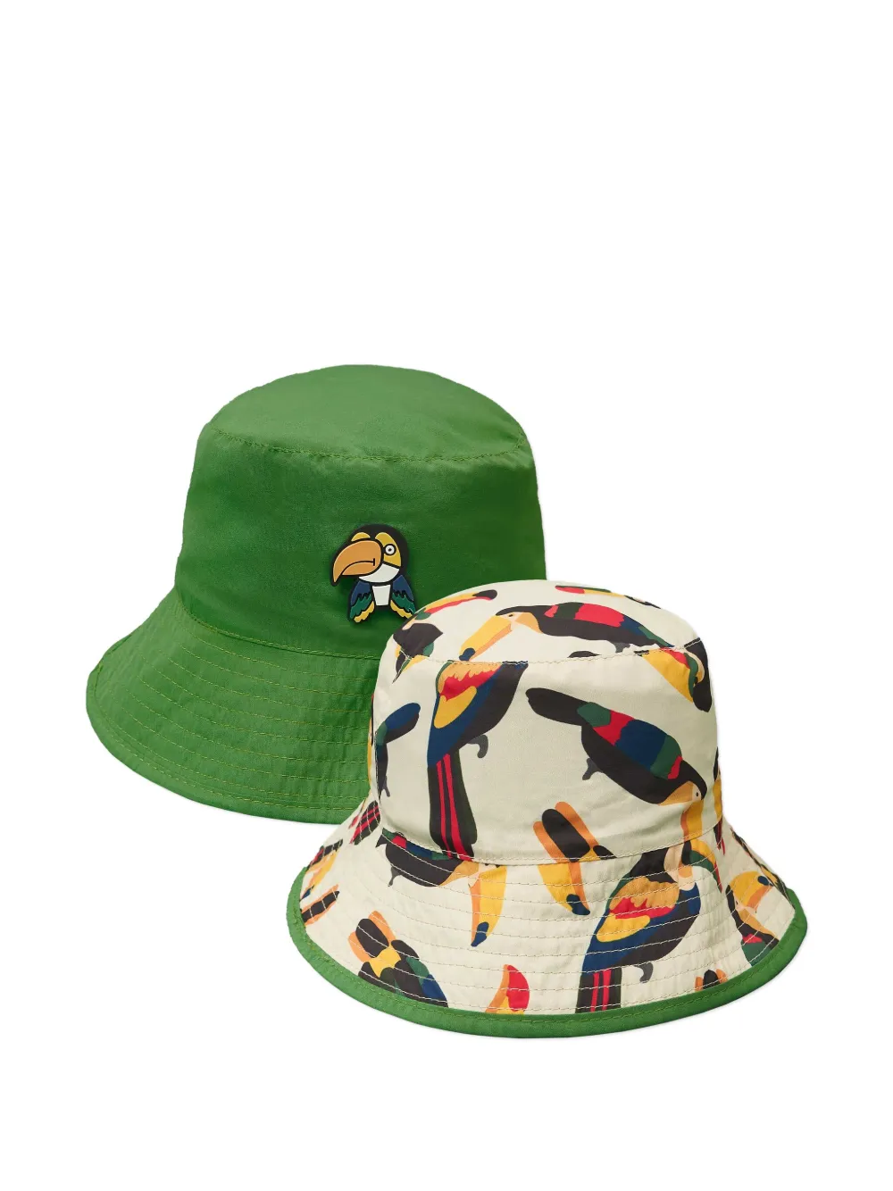 Roarsome bob à design réversible | tons neutres | Image 1