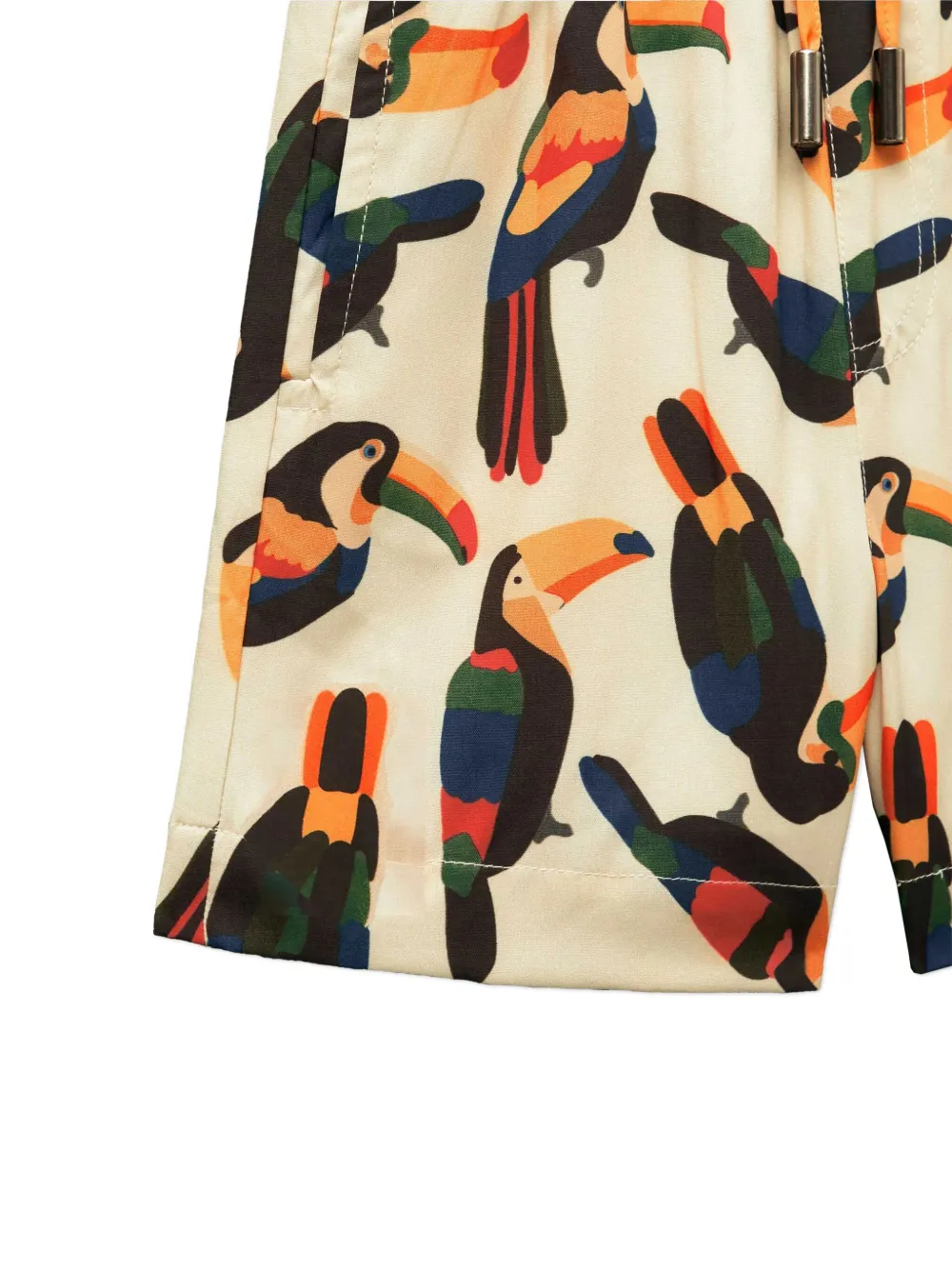 Roarsome Zwembroek met print Beige