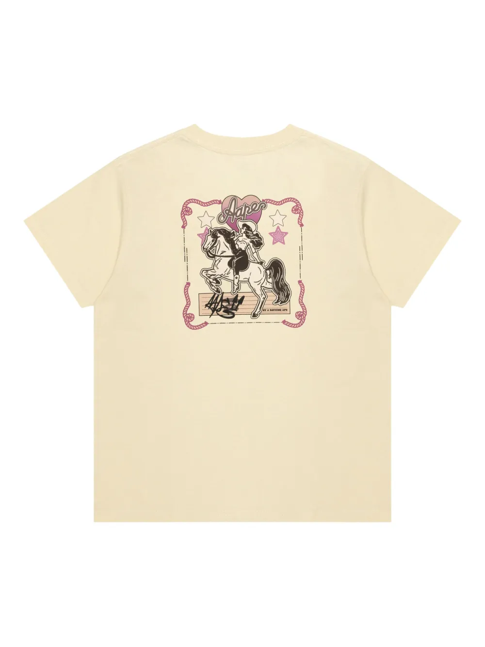 AAPE BY *A BATHING APE® logo-patch T-Shirt | T-Shirts & Jersey Shirts | Image 2