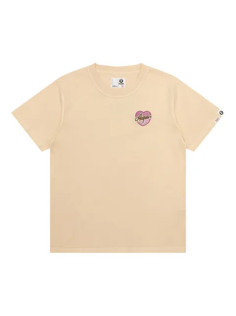 AAPE BY *A BATHING APE® logo-patch T-Shirt