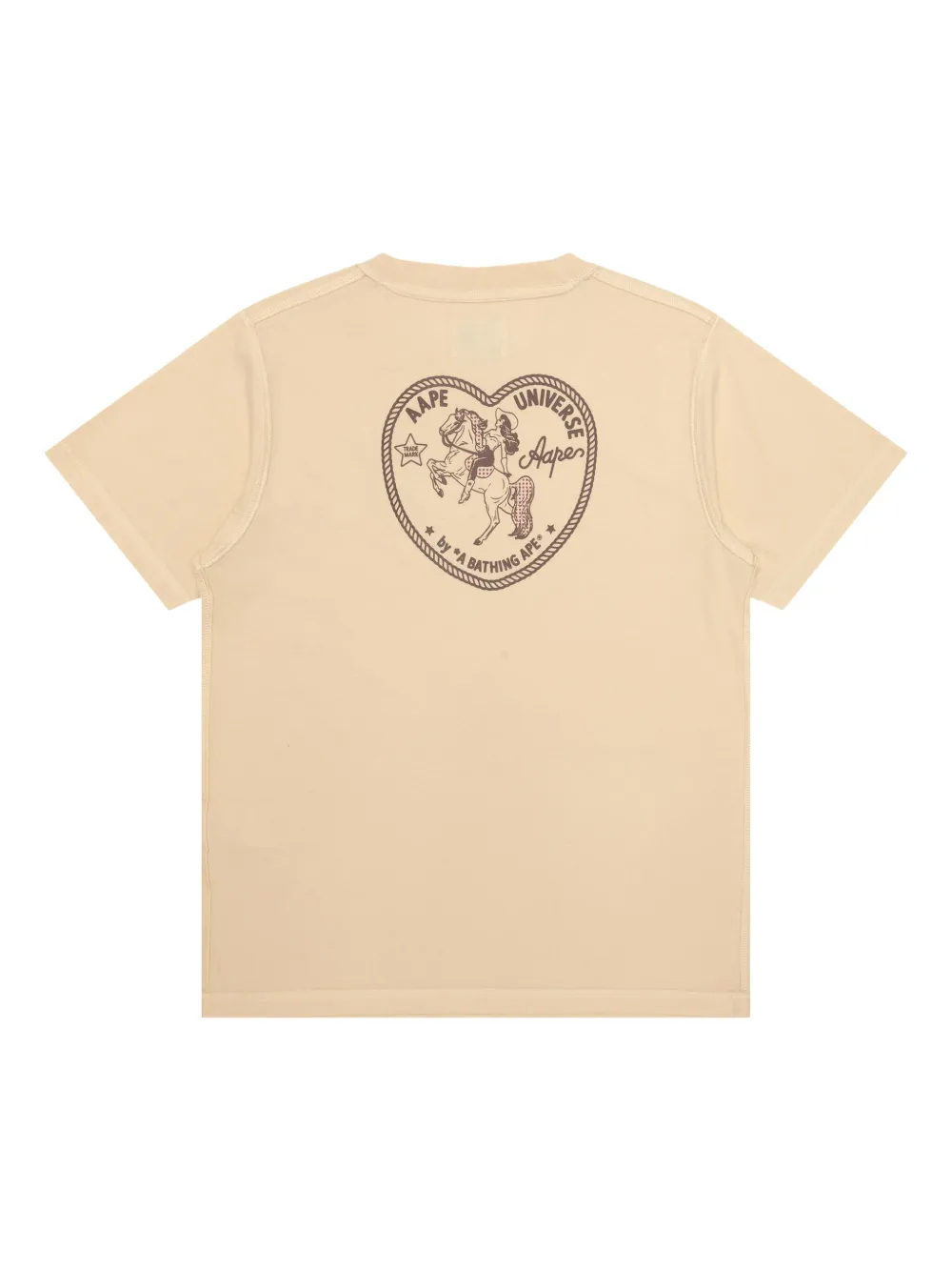 AAPE BY *A BATHING APE® playera con parche del logo | Playeras y jerséis | Image 2