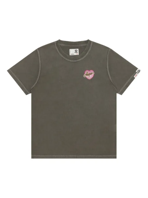 AAPE BY *A BATHING APE® playera con parche del logo