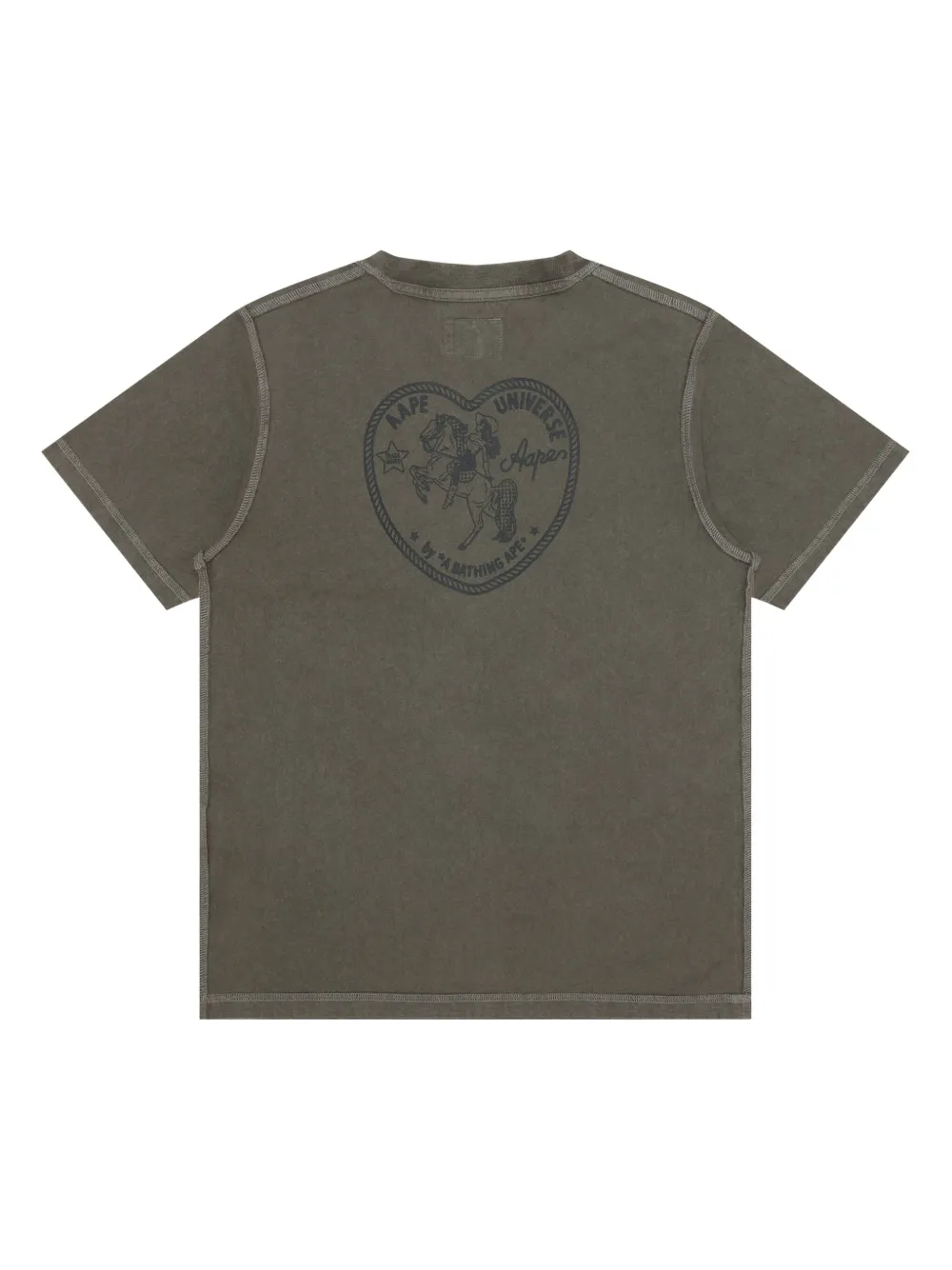 AAPE BY *A BATHING APE® playera con parche del logo | Playeras y jerséis | Image 2