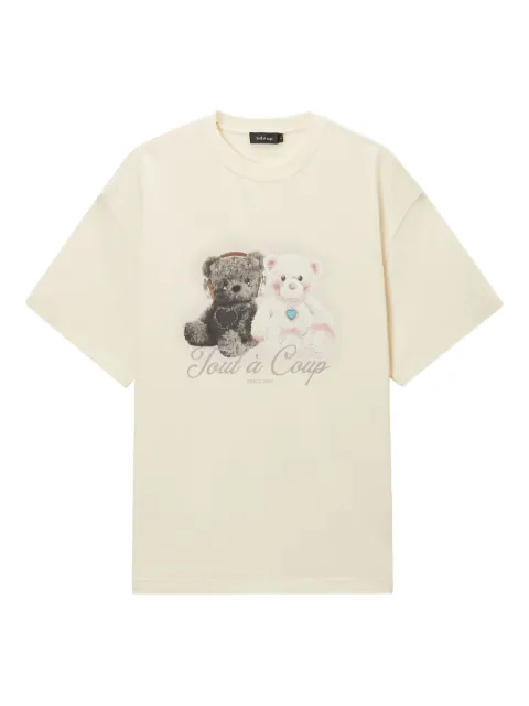 tout a coup logo-print T-Shirt