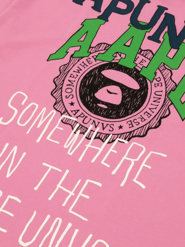 AAPE BY *A BATHING APE® Cotton T-shirt Pink FARFETCH PH