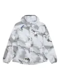 AAPE BY *A BATHING APE® logo-patch jacket - White