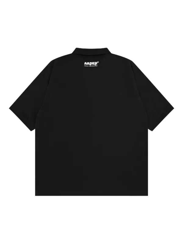 AAPE BY *A BATHING APE® ポロシャツ | ブラック | FARFETCH JP